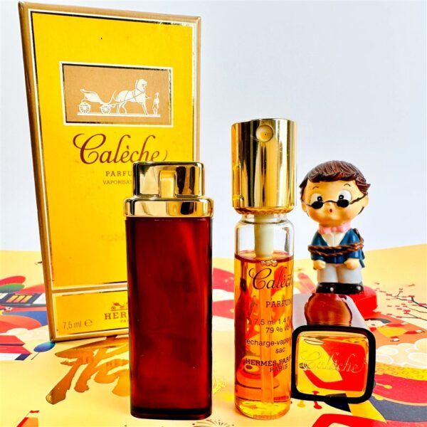 0451-HERMES Extrait Parfum Caleche spray 7.5ml-Nước hoa nữ-Đã sử dụng2