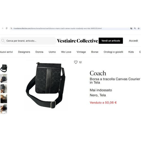 1486-Túi đeo chéo-COACH crossbody small bag-Như mới8