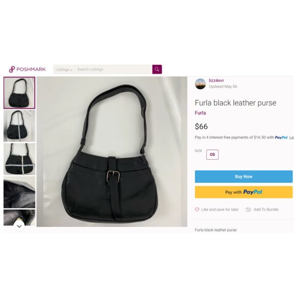 1370-Túi đeo chéo/đeo vai-FURLA crossbody bag-Đã sử dụng/Khá sạch19