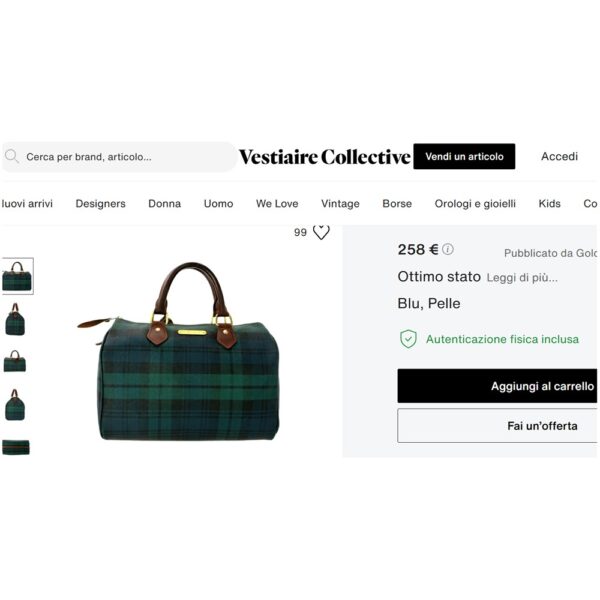 1401-Túi xách tay-Polo Ralph Lauren vintage boston bag-Đã sử dụng/Khá sạch12