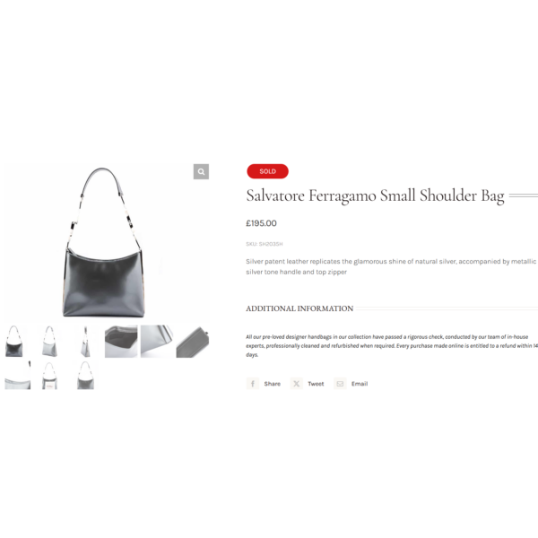 1366-Túi xách tay/đeo vai-SALVATORE FERRAGAMO shoulder bag-Gần như mới15