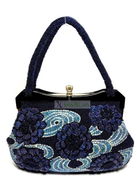1555-Túi xách tay-Handmade kimono handbag0