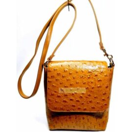 1559-Túi đeo chéo-Synthetic ostrich leather crossbody bag