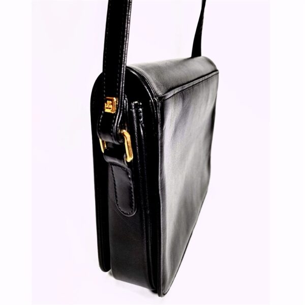 1587-Túi đeo chéo-Junko Koshino leather messenger bag4