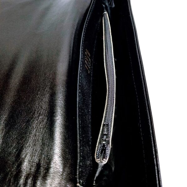 1587-Túi đeo chéo-Junko Koshino leather messenger bag6