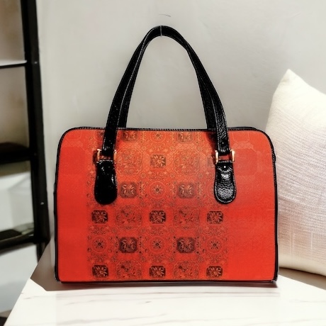 1534-Túi xách tay-Cloth & synthetic leather handbag0