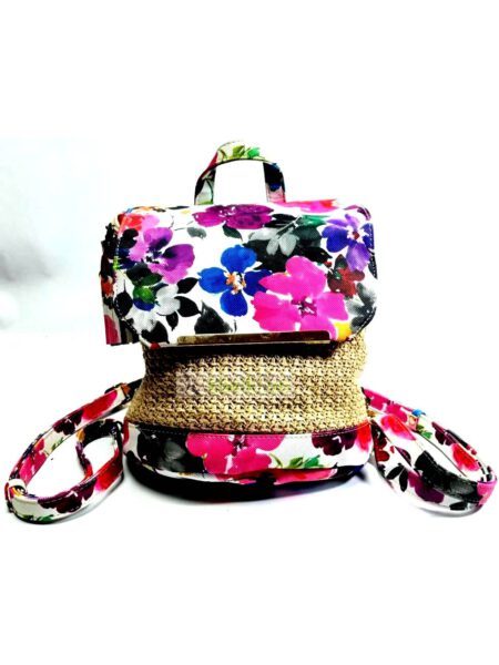 1527-Balô nữ-Faux leather backpack, shoulder bag0