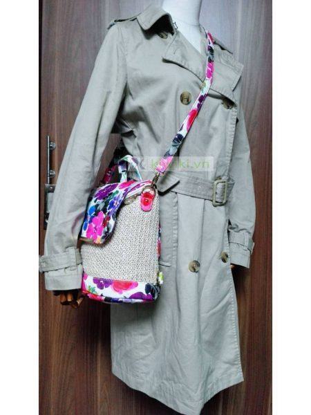 1527-Balô nữ-Synthetic leather backpack, shoulder bag12
