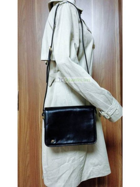 1587-Túi đeo chéo-Junko Koshino messenger bag - KIWIKI BOUTIQUE