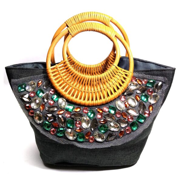 1564-Túi xách tay-Handmade cloth handbag1
