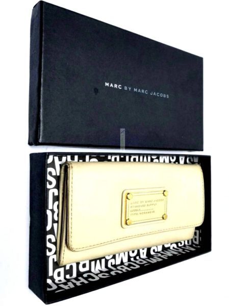 1756-Ví dài nữ-MARC JACOBS beige leather wallet5