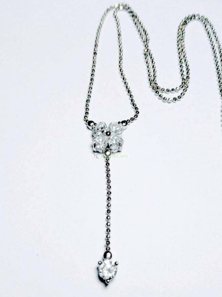 0877-Dây chuyền nữ-Four leaf clover necklace0