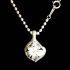 0771-Dây chuyền nữ-Silver floral necklace0