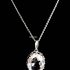 0775-Dây chuyền nữ-Clear quartz necklace0