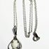 0777-Dây chuyền nữ-Opal silver necklace1