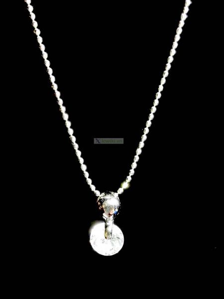0781-Dây chuyền nữ-Cubic zirconia pendant necklace0
