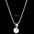 0781-Dây chuyền nữ-Cubic zirconia pendant necklace0