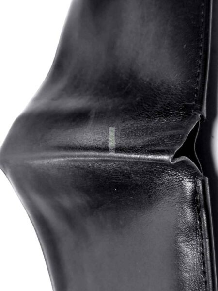 1673-Ví nam-DUNHILL Black Logo Hardware Bi-fold Leather wallet4