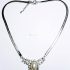 0783-Dây chuyền nữ-Stainless faux pearl crystal necklace1