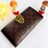 1651-Ví dài nữ-GUCCI Brown Guccissima Interlocking GG Clip Continental wallet-Khá mới1