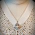 0775-Dây chuyền nữ-Clear quartz necklace9