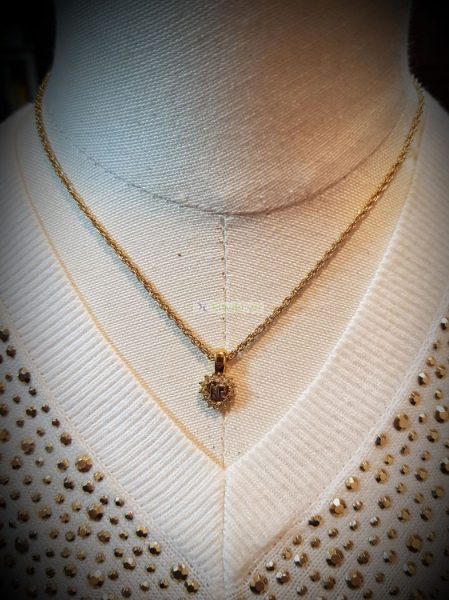 0766-Dây chuyền nữ + Bông tai-Nina Ricci necklace and earrings10