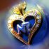 0759-Dây chuyền nữ-Nina Ricci heart pendant necklace2