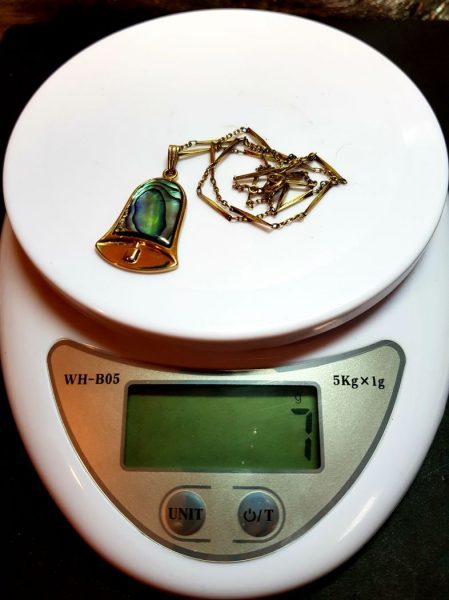 0804-Dây chuyền nữ-Paua shell pendant necklace7