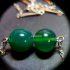 0792-Dây chuyền nữ-Green agate necklace2