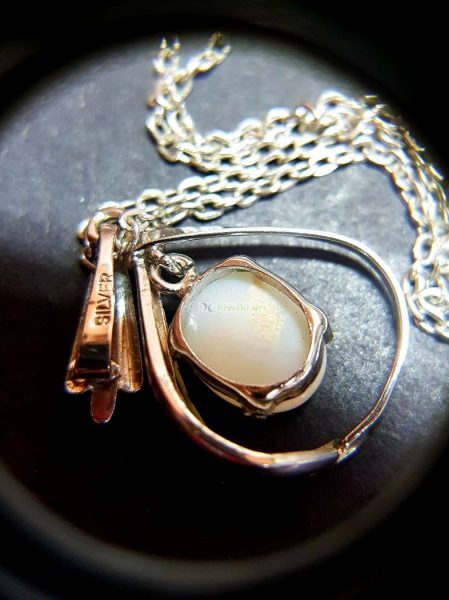 0777-Dây chuyền nữ-Opal silver necklace6
