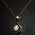 0777-Dây chuyền nữ-Opal silver necklace2