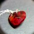 0876-Dây chuyền nữ-Swarovski crystal heart necklace2