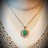 0801-Dây chuyền nữ-Amazonite stone necklace9