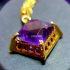 0802-Dây chuyền nữ-Amethyst gem stone necklace2