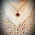 0802-Dây chuyền nữ-Amethyst gem stone necklace8