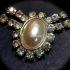 0783-Dây chuyền nữ-Stainless faux pearl crystal necklace4