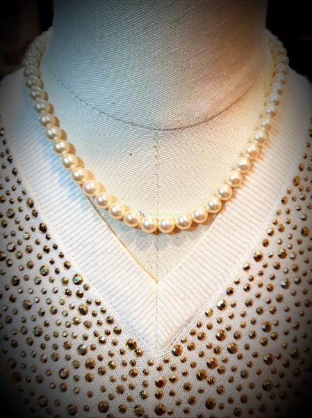 0846-Dây chuyền nữ-Pearl necklace11
