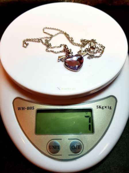 0868-Dây chuyền nữ-Swarovski heart pendant necklace7