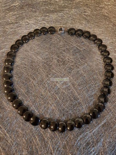 0864-Dây chuyền nữ-Black Necklace1