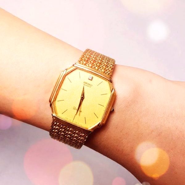1990-Đồng hồ nữ/nam-Seiko Dolce vintage women’s/men’s watch17