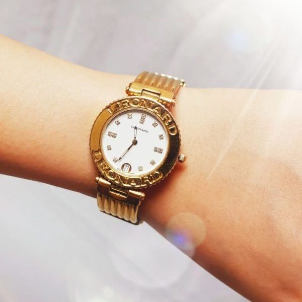 2059-Đồng hồ nữ-LEONARD gold plated women’s watch14