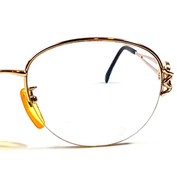 0669-Gọng kính nữ-Đã sử dụng-YVES SAINT LAURENT 30-7689 half rim eyeglasses frame3