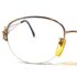 0669-Gọng kính nữ-Đã sử dụng-YVES SAINT LAURENT 30-7689 half rim eyeglasses frame4