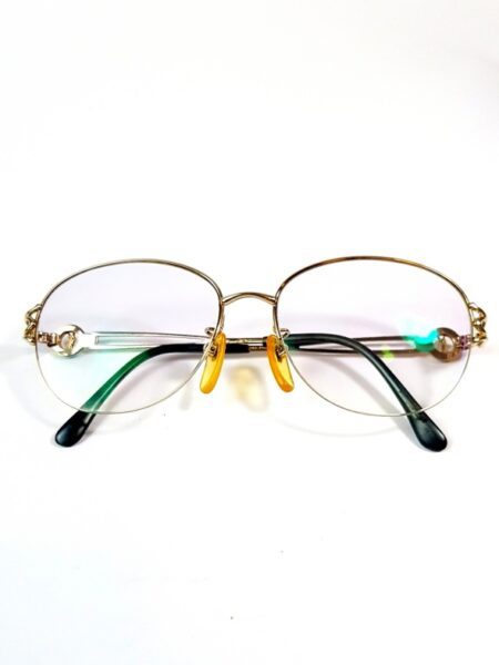 0669-Gọng kính nữ-Yves Saint Laurent half rim eyeglasses frame16