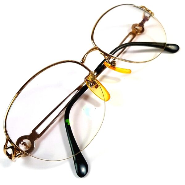 0669-Gọng kính nữ-Đã sử dụng-YVES SAINT LAURENT 30-7689 half rim eyeglasses frame16