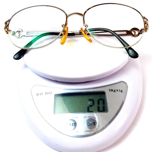 0669-Gọng kính nữ-Đã sử dụng-YVES SAINT LAURENT 30-7689 half rim eyeglasses frame17
