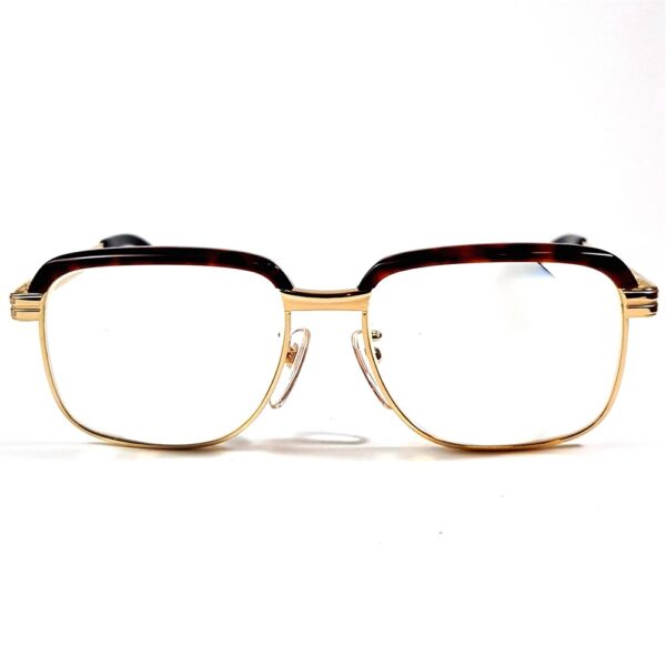 0670-Gọng kính nam-Khá mới-PRINCE gold plated browline eyeglasses frame2