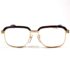 0670-Gọng kính nam-Khá mới-PRINCE gold plated browline eyeglasses frame2