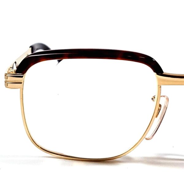 0670-Gọng kính nam-Khá mới-PRINCE gold plated browline eyeglasses frame4