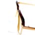 0670-Gọng kính nam-Khá mới-PRINCE gold plated browline eyeglasses frame5